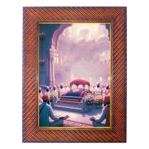 Swami Ramkrishna Paramhans Photo Frame 13X17 Inch Religious Wall & Table Decor Frame | Swami Ramkrishna Paramhans Spiritual Photo Frame For Home, Temple & Office | Decorative Hindu God & Goddess F Swami Ramkrishna Paramhans Photo Frame 13X17 Inch Religious Wall & Table Decor Frame | Swami Ramkrishna Paramhans Spiritual Photo Frame For Home, Temple & Office | Decorative Hindu God & Goddess F