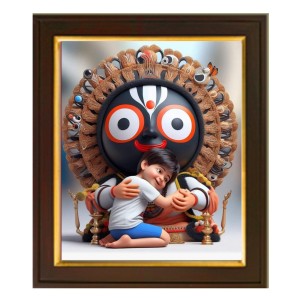 HItech Sales | Bhagwan Jagannath | Religious Photo With Frame & Acrylic Sheet Glass For Wall Hanging/Gift/Temple/Puja Room/Home Decor & Worship - size 10x12 inch HItech Sales | Bhagwan Jagannath | Religious Photo With Frame & Acrylic Sheet Glass For Wall Hanging/Gift/Temple/Puja Room/Home Decor & Worship - size 10x12 inch