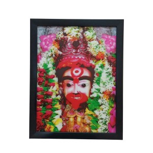 Hitech Maa Tara 3D Laminated Photo Frame - Perfect Décor for Walls, Tables, and Sacred Spaces. Ideal for Gifting, Puja, and Elevating Living Room Ambiance