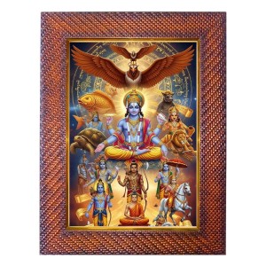Mata Lakshmi Photo Frame 17X21 Inch Religious Wall & Table Decor Frame | Mata Lakshmi Spiritual Photo Frame For Home, Temple & Office (F18382X17X21) Mata Lakshmi Photo Frame 17X21 Inch Religious Wall & Table Decor Frame | Mata Lakshmi Spiritual Photo Frame For Home, Temple & Office (F18382X17X21)