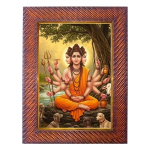 Maa Durga Photo Frame 13X17 Inch Religious Wall & Table Decor Frame | Maa Durga Spiritual Photo Frame For Home, Temple & Office | Decorative Hindu God & Goddess Frame (Pack Of 1) (F18123) Maa Durga Photo Frame 13X17 Inch Religious Wall & Table Decor Frame | Maa Durga Spiritual Photo Frame For Home, Temple & Office | Decorative Hindu God & Goddess Frame (Pack Of 1) (F18123)