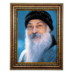 Hi Tech Sales Osho's Wisdom Photo Frame for Office, Wall/Table, Study Room & Living Room, Gifts | PVC Frame & Front Face - Glass (7 X 9)