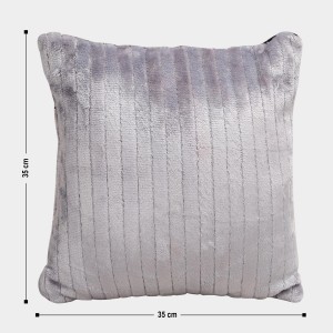 Grey Polyester Cushion
