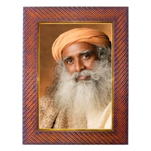 Premanand Govind Sharan Photo Frame Religious Wall & Table Decor Frame | Premanand Govind Sharan Spiritual Photo Frame For Home, Temple & Office | Decorative Hindu God & Goddess Frame (