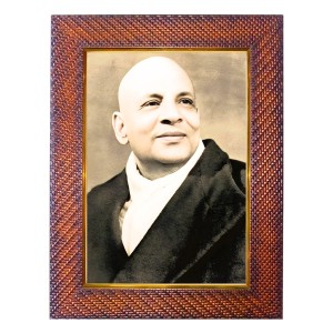 Mata Amritanandamayi Photo Frame Religious Wall & Table Decor Frame | Mata Amritanandamayi Spiritual Photo Frame For Home, Temple & Office | Decorative Hindu God & Goddess Frame (Pack O