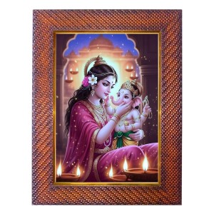 Mata Parvati Lord Shiva Photo Frame 13X17 Inch Religious Wall & Table Decor Frame (F18149X13X17) Mata Parvati Lord Shiva Photo Frame 13X17 Inch Religious Wall & Table Decor Frame (F18149X13X17)