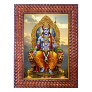 Lord Dattatraya Photo Frame 19X23 Inch Religious Wall & Table Decor Frame | Lord Dattatraya Spiritual Photo Frame For Home, Temple & Office | Decorative Hindu God & Goddess Frame (Pack Of 1) (F181 Lord Dattatraya Photo Frame 19X23 Inch Religious Wall & Table Decor Frame | Lord Dattatraya Spiritual Photo Frame For Home, Temple & Office | Decorative Hindu God & Goddess Frame (Pack Of 1) (F181