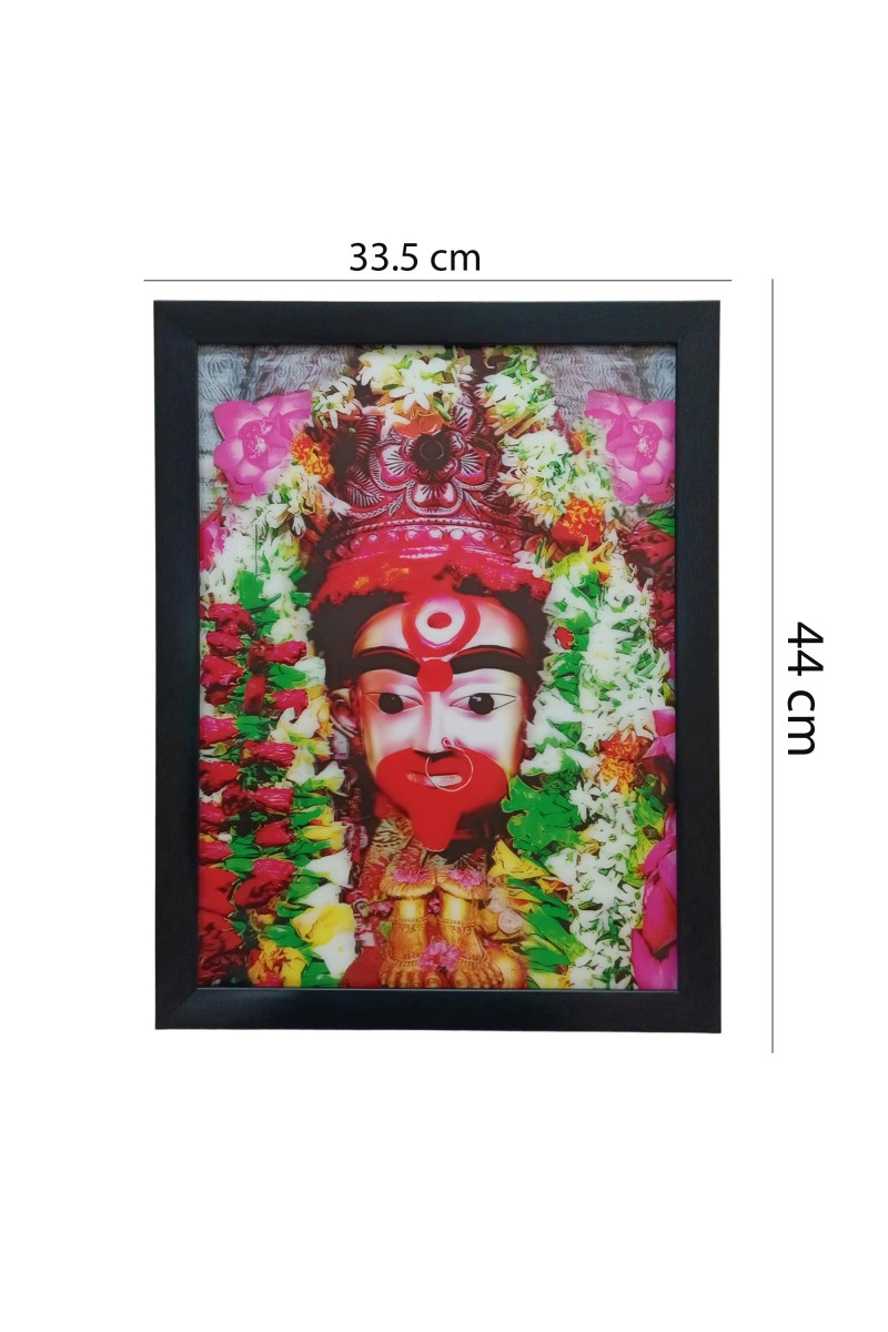 Hitech Maa Tara 3D Laminated Photo Frame - Perfect Décor for Walls, Tables, and Sacred Spaces. Ideal for Gifting, Puja, and Elevating Living Room Ambiance