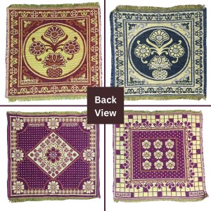 Hitech Sales Pure Cotton Puja Aasan Set Designer Prayer Mats for Puja, Meditation or Sitting on Floor & Multipurpose Use - Size 20 x 20 inch (Multicolor) (10) Hitech Sales Pure Cotton Puja Aasan Set Designer Prayer Mats for Puja, Meditation or Sitting on Floor & Multipurpose Use - Size 20 x 20 inch (Multicolor) (10)