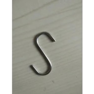 Stainless Steel S Shaped Hooks for Kitchen & Bathroom – Heavy Duty Rust Resistant Hanging Hooks for Utensils, Pots, Clothes & Accessories