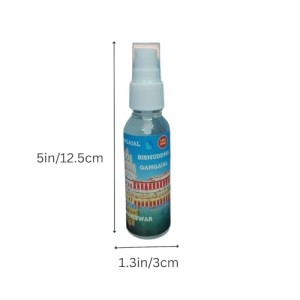 Gangajal Spray Bottle (set of 2) 50ml – 100% Pure Ganga Jal for Pooja & Religious Rituals | Holy Water for Mandir, & Spiritual Use | Easy Spray Bottle Gangajal Spray Bottle (set of 2) 50ml – 100% Pure Ganga Jal for Pooja & Religious Rituals | Holy Water for Mandir, & Spiritual Use | Easy Spray Bottle