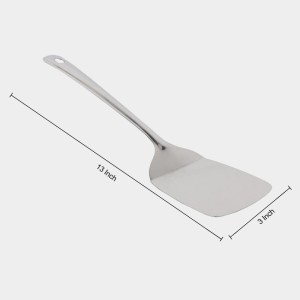 Steel Kitchen Tool Set, Set of 3 1 3 in., 1Ladle, 1Serving Spoon, 1Turner Steel Kitchen Tool Set, Set of 3 1 3 in., 1Ladle, 1Serving Spoon, 1Turner