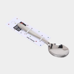 Stainless Steel Spoon, 6.5 in Length (Pack of 4)