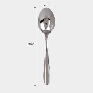 Steel Dessert Spoon 1 9 cm Length (Pack of 4) Steel Dessert Spoon 1 9 cm Length (Pack of 4)