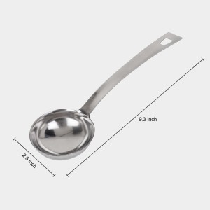 Steel Ladle 9.3 in Length (Pack of 1) Steel Ladle 9.3 in Length (Pack of 1)
