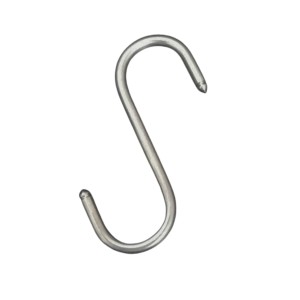 Stainless Steel S Shaped Hooks for Kitchen & Bathroom – Heavy Duty Rust Resistant Hanging Hooks for Utensils, Pots, Clothes & Accessories