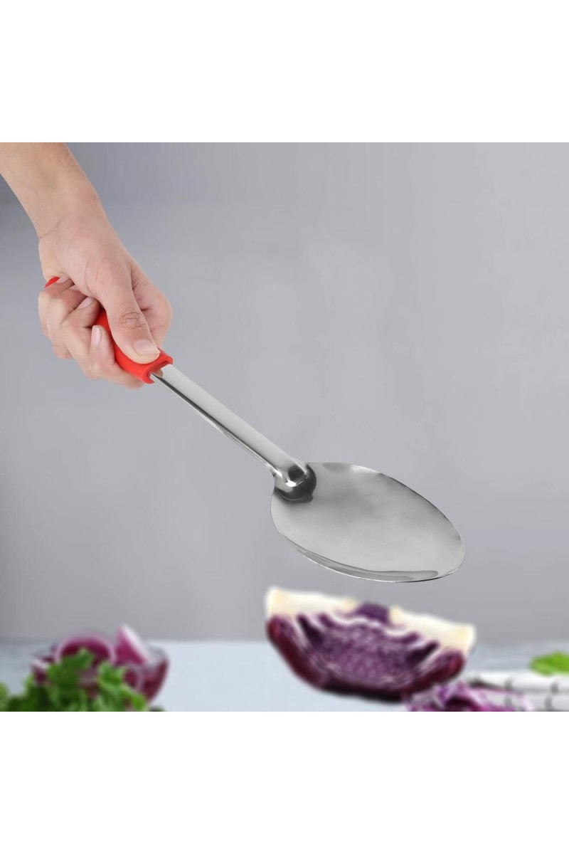 Steel Serving Spoon 1 2.6 in Length (Pack of 1)