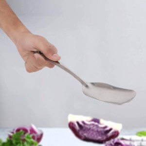 Stainless Steel Serving Spoon, 9.5 in Length (Pack of 1) Stainless Steel Serving Spoon, 9.5 in Length (Pack of 1)