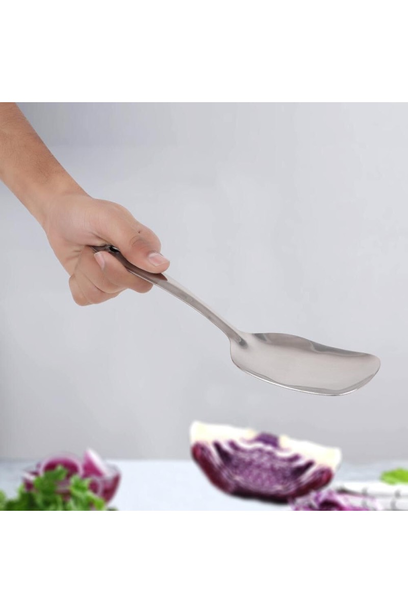 Stainless Steel Serving Spoon, 9.5 in Length (Pack of 1)