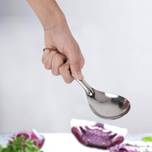 Stainless Steel Serving Spoon, 8.7 in Length (Pack of 1) Stainless Steel Serving Spoon, 8.7 in Length (Pack of 1)