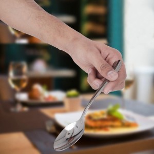 Steel Dessert Spoon 1 9 cm Length (Pack of 4) Steel Dessert Spoon 1 9 cm Length (Pack of 4)