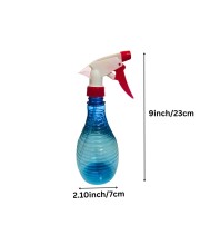 2-Pack Spray Bottles – 500ml Refillable Plastic Mist Sprayers with Adjustable Nozzle – Durable Trigger Bottles for Cleaning, Plants, Hair, Gardening & More (Red & Yellow)