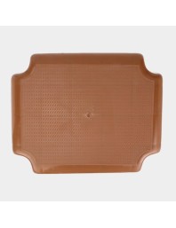 Durable Plastic Bath Stool | Multipurpose Lightweight Bathroom Stool for Daily Use | Strong Anti-Slip Stool for Home Kitchen Bathroom | Brown Color
