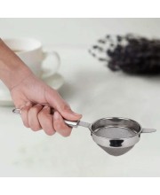 Steel Tea Strainer 1 0 in Length, 3.3 in Dia. (Pack of 1)