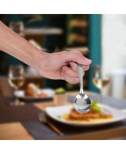 Stainless Steel Spoon, 6.5 in Length (Pack of 4)