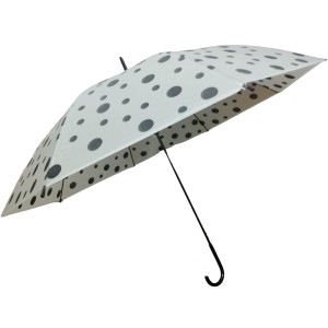 Umbrella For Rain Polka Dot Design, Windproof – Lightweight, Stylish With Power Botten.