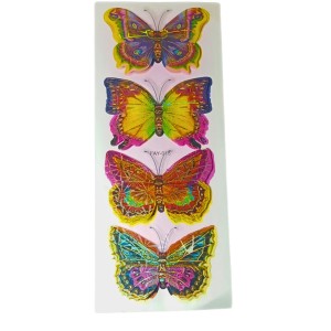 Decorative 8D Butterfly Wall Stickers – 24 PCS Realistic 3D Butterfly Decals for Bedroom, Living Room, Nursery, Home Decor – Removable, Waterproof, Easy to Apply (Multicolor) (1) Decorative 8D Butterfly Wall Stickers – 24 PCS Realistic 3D Butterfly Decals for Bedroom, Living Room, Nursery, Home Decor – Removable, Waterproof, Easy to Apply (Multicolor) (1)