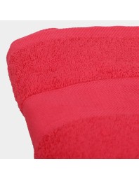 Home Beautiful 250 GSM Red Cotton Bath Towel - (M3133)