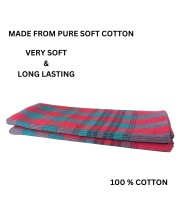 100% Pure Cotton Gamcha for Bath, Face, and Multipurpose Use | Soft, Absorbent, and Lightweight Towel | Ideal for Daily Usage (4)