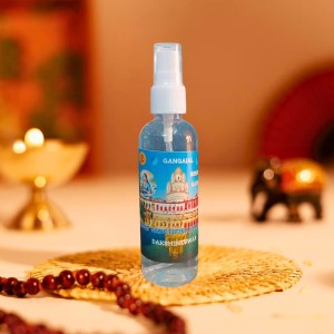 Gangajal Spray Bottle from Dakshineswar Temple | Pure Holy Ganga Jal for Pooja & Religious Rituals | Sanctified Gangajal for Home, Temple & Auspicious Ceremonies | Easy Use Spray Bottle (100ml) Gangajal Spray Bottle from Dakshineswar Temple | Pure Holy Ganga Jal for Pooja & Religious Rituals | Sanctified Gangajal for Home, Temple & Auspicious Ceremonies | Easy Use Spray Bottle (100ml)