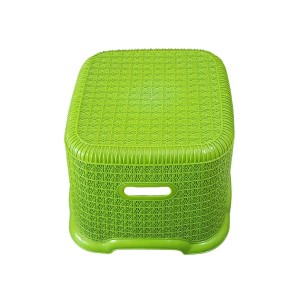 HiTechMart Durable Plastic Multipurpose Stool – Lightweight & Sturdy | Square Design with Anti-Slip Texture | Ideal for Home, Kitchen & Bathroom Use HiTechMart Durable Plastic Multipurpose Stool – Lightweight & Sturdy | Square Design with Anti-Slip Texture | Ideal for Home, Kitchen & Bathroom Use
