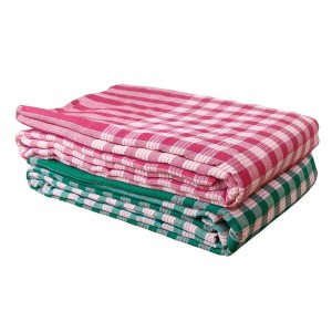 Hitech Sales Traditional Cotton Gamcha Towel Set of 2 – Handloom Checkered Bath Towels | Soft, Lightweight, Quick-Dry | Multipurpose Use for Bathing, Travel | Red & Green(33x75inch) Hitech Sales Traditional Cotton Gamcha Towel Set of 2 – Handloom Checkered Bath Towels | Soft, Lightweight, Quick-Dry | Multipurpose Use for Bathing, Travel | Red & Green(33x75inch)