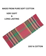 Vibrant Multicolour Cotton Gamcha | Soft, Absorbent, and Lightweight Towel for Bath, Travel, and Multipurpose Use (1) Vibrant Multicolour Cotton Gamcha | Soft, Absorbent, and Lightweight Towel for Bath, Travel, and Multipurpose Use (1)
