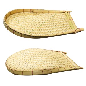 HiTechMart Bengal Handicrafts Bamboo Kulo Tray – Handmade Bamboo Soop/Basket for Puja, Storage & Decor বাঁশের কুলো। (18 x 14 inch) HiTechMart Bengal Handicrafts Bamboo Kulo Tray – Handmade Bamboo Soop/Basket for Puja, Storage & Decor বাঁশের কুলো। (18 x 14 inch)