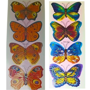 Decorative 8D Butterfly Wall Stickers –4 PCS Realistic 3D Butterfly Decals for Bedroom, Living Room, Nursery, Home Decor – Removable, Waterproof, Easy to Apply (Multicolor) (2) Decorative 8D Butterfly Wall Stickers –4 PCS Realistic 3D Butterfly Decals for Bedroom, Living Room, Nursery, Home Decor – Removable, Waterproof, Easy to Apply (Multicolor) (2)