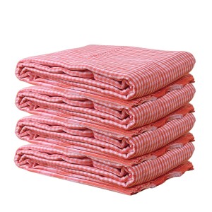 Vibrant Orange Colour Gamcha | Soft, Absorbent Cotton Towel for Bath, Travel, and Everyday Use (4) Vibrant Orange Colour Gamcha | Soft, Absorbent Cotton Towel for Bath, Travel, and Everyday Use (4)