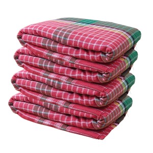Vibrant Multicolour Cotton Gamcha | Soft, Absorbent, and Lightweight Towel for Bath, Travel, and Multipurpose Use (4)