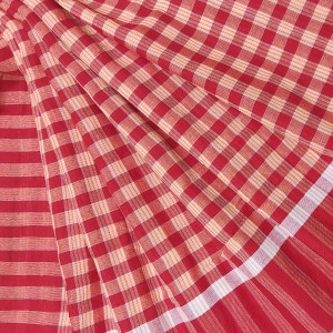 Hitech Sales Traditional Cotton Gamcha Towel Set of 2 – Handloom Checkered Bath Towels | Soft, Lightweight, Quick-Dry | Multipurpose Use for Bathing, Travel | Red & Green(33x75inch) Hitech Sales Traditional Cotton Gamcha Towel Set of 2 – Handloom Checkered Bath Towels | Soft, Lightweight, Quick-Dry | Multipurpose Use for Bathing, Travel | Red & Green(33x75inch)