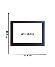 Hitech Radha Krishna Photo Frame Radhakrishna Wall Painting Laminated photo frame for temple, Study & living room, gifts (Pvc Frame and Front face - Glass, 8 x 6 inch)