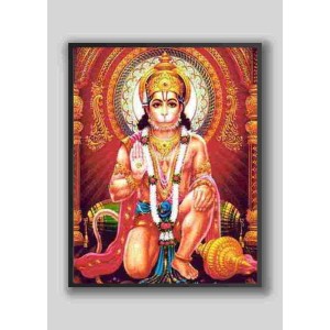 Sri Hanuman Wood-Laminated Photo: Strength and Devotion for Your Home Sri Hanuman Wood-Laminated Photo: Strength and Devotion for Your Home