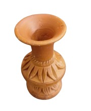 Terracotta Flower Vase 5 x 2 Inches – Handcrafted Mini Vase for Home Decor, Tabletop Centerpiece, Rustic Terracotta Pot for Indoor & Outdoor Use Terracotta Flower Vase 5 x 2 Inches – Handcrafted Mini Vase for Home Decor, Tabletop Centerpiece, Rustic Terracotta Pot for Indoor & Outdoor Use