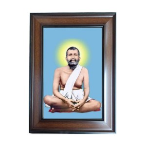 Hi Tech Sales Ramakrishna Paramahamsa’s Polystyrene Photo Frame for Wall Decor Home, Office, and Temple - Printed Photo, Pack of 1 Hi Tech Sales Ramakrishna Paramahamsa’s Polystyrene Photo Frame for Wall Decor Home, Office, and Temple - Printed Photo, Pack of 1