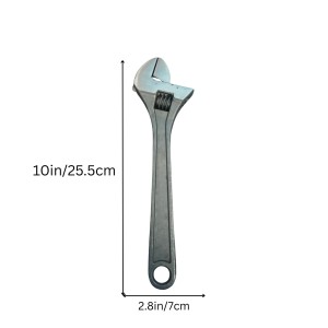 Adjustable Wrench Heavy Duty Steel | Adjustable Jaw Spanner for Plumbing, Car Repair & Home Maintenance | Durable Hand Tool Adjustable Wrench Heavy Duty Steel | Adjustable Jaw Spanner for Plumbing, Car Repair & Home Maintenance | Durable Hand Tool