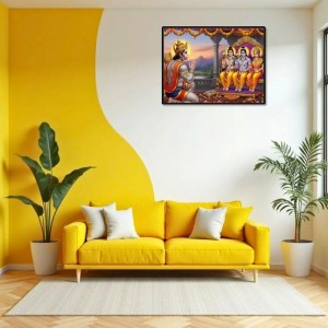 Lord RamSita,Lakshmana Laminated Photo - 7x9 Inches, Divine Blessings For Home & Office And Temple Decoration (F16066) Lord RamSita,Lakshmana Laminated Photo - 7x9 Inches, Divine Blessings For Home & Office And Temple Decoration (F16066)