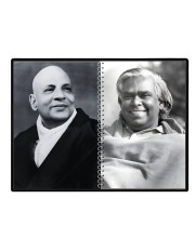 Swami Sivananda & Swami Vishnu-devananda Laminated Photo - 7x9 Inches, Divine Blessings For Home & Office And Temple Decoration (F16311)