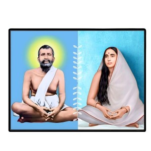 Maa SaradaSarada Devi Laminated Photo - 7x9 Inches, Divine Blessings For Home & Office And Temple Decoration (F16165)